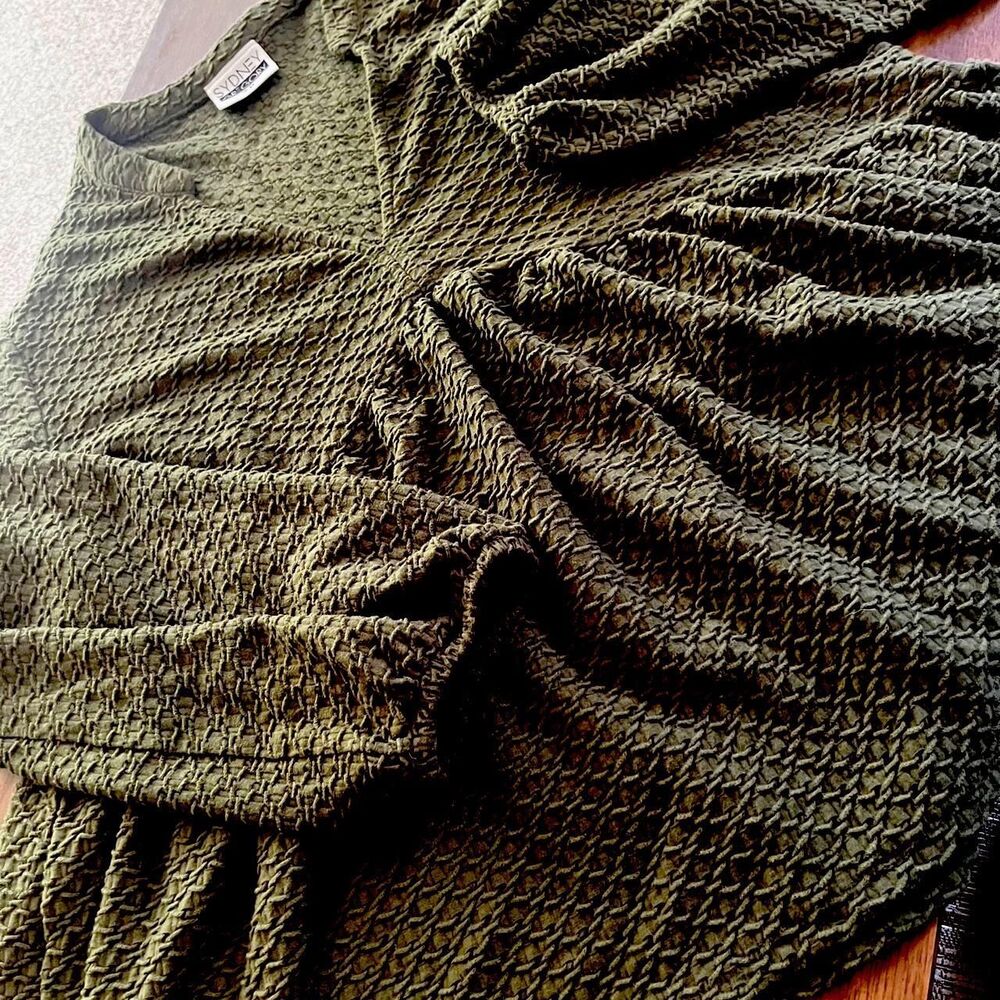 Unbranded Women's Green and Khaki Blouse